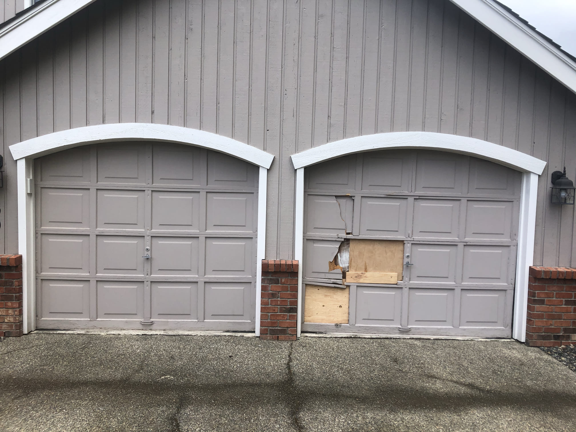 Garage doors Puyallup, Before Garage doors Puyallup, Before